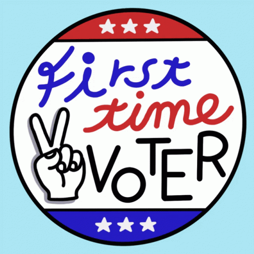 First Time Voter GIF