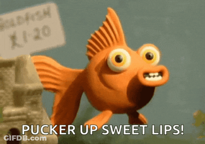 Fish Wink GIF