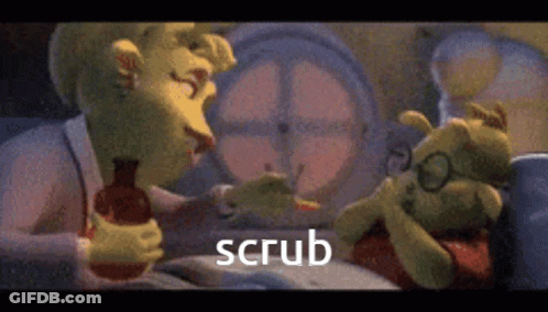 Fish With Mouth Open Saying Good Morning GIF