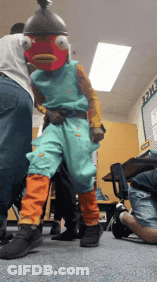Fishsticks Suit Dancing Getting Sturdy GIF