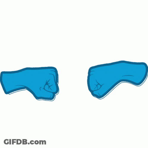 Fist Bump Let's Do It GIF