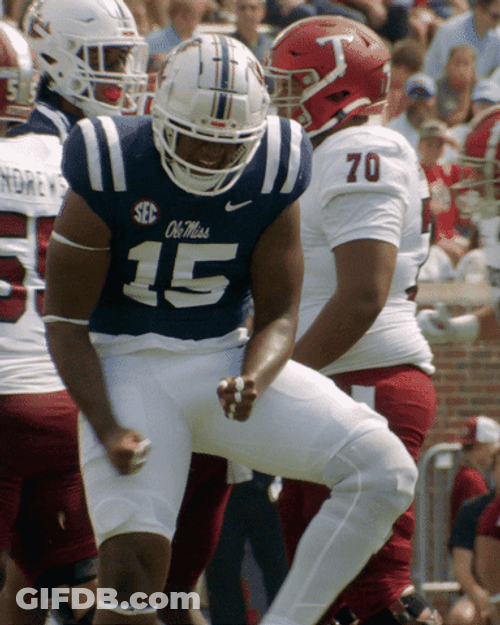 Fist Bump Ole Miss Notre Dame GIF