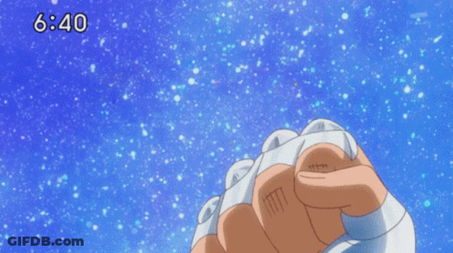 Fist In The Air Time 6:40 GIF