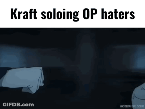 Fist With Kraft Soloing Op Haters GIF