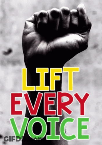 Fist With Lift Every Voice GIF