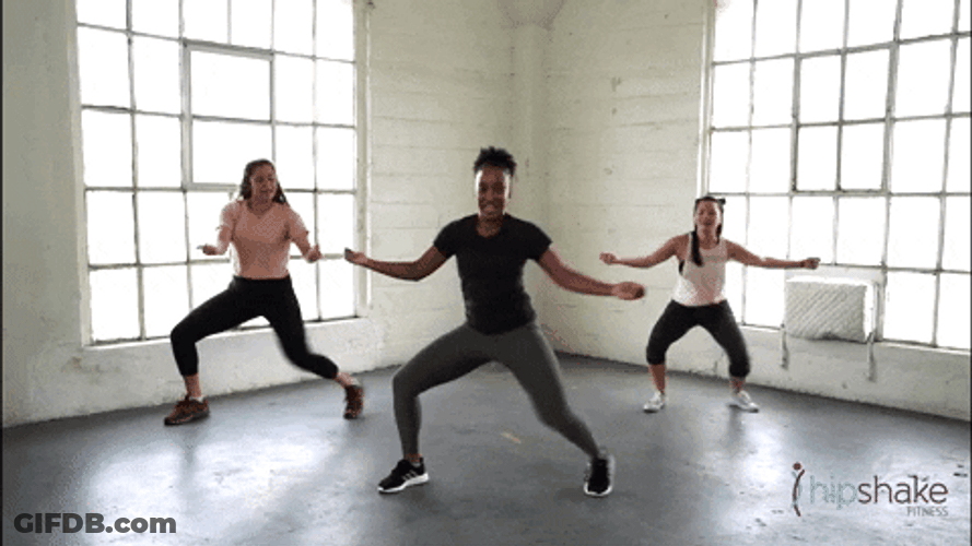 Fitness Dancehall Work Out Dancing GIF
