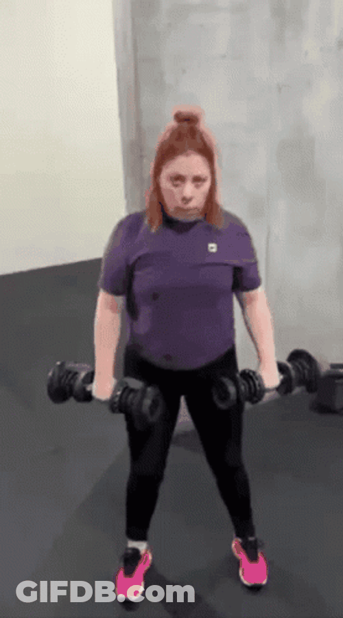 Fitness Working Out Gym Time GIF