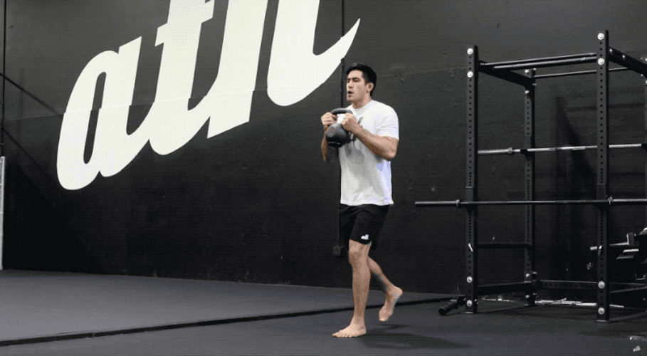 Fitness Workout Lunge Exercise GIF