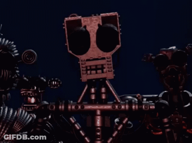 Five Night At Freddys Spooky Scary Skeletons GIF