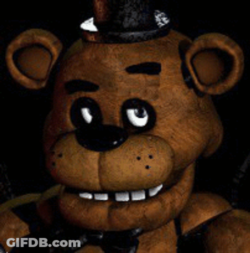 Five Nights At Freddy Eyebrows Up GIF