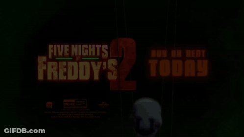Five Nights At Freddy's 2 Poster Buy Or Rent Today GIF