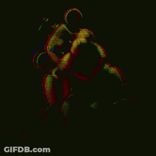 Five Nights At Freddy's Bear Glitch GIF