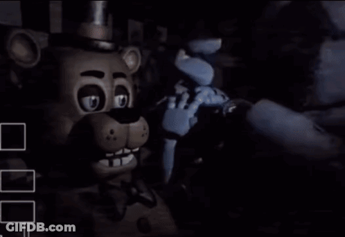 Five Nights At Freddy's Cartoon Character GIF