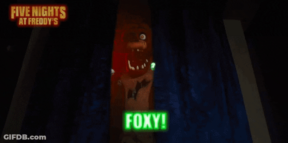 Five Nights At Freddy's Character Roll Call GIF