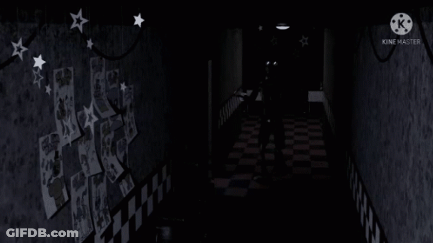 Five Nights At Freddy's Foxy Running Camera Angle GIF