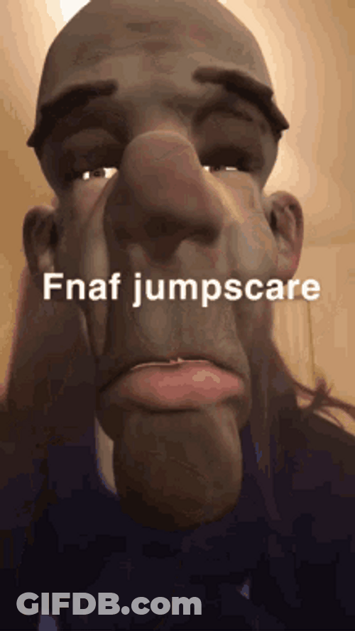 Five Nights At Freddy's Jump Scare GIF
