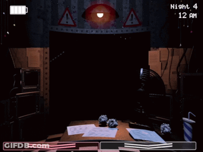 Five Nights At Freddy's Red Fox 12 AM GIF