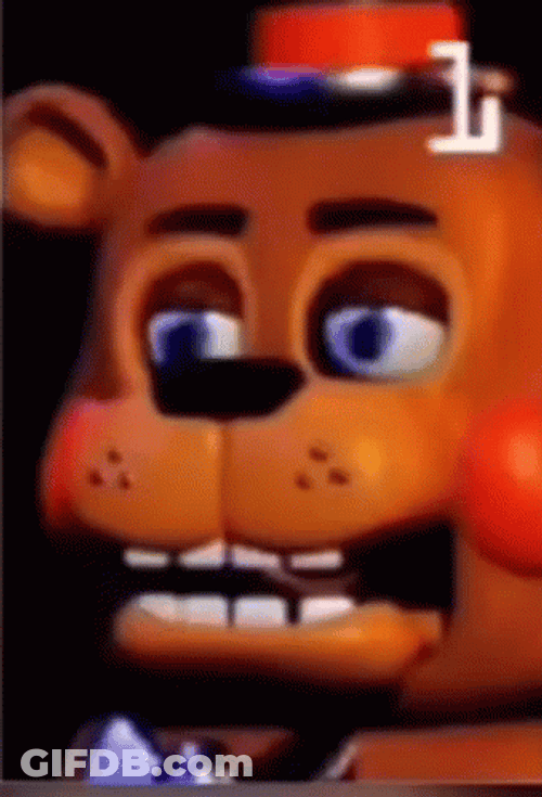 Five Nights At Freddy's Scary Characters GIF
