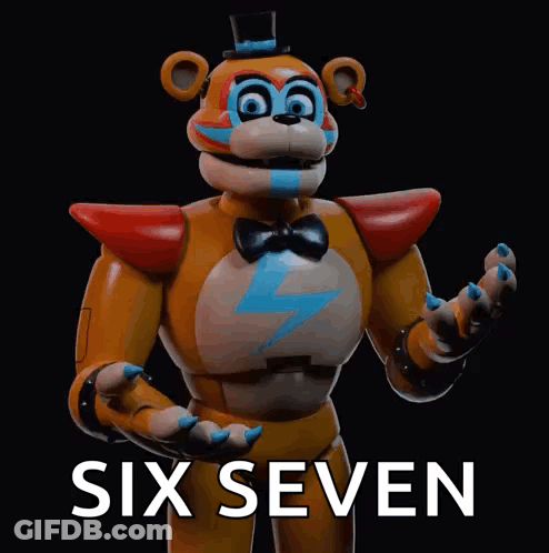 Five Nights At Freddy's Toy Bear Standing GIF