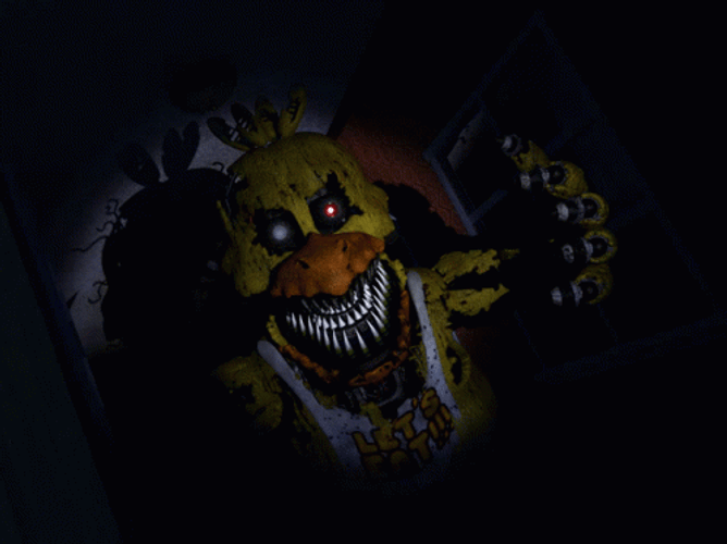 Five Nights At Freddys Nightmare Fredbear GIF