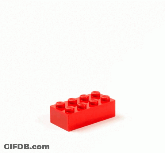 Five Tier Lego Forming GIF