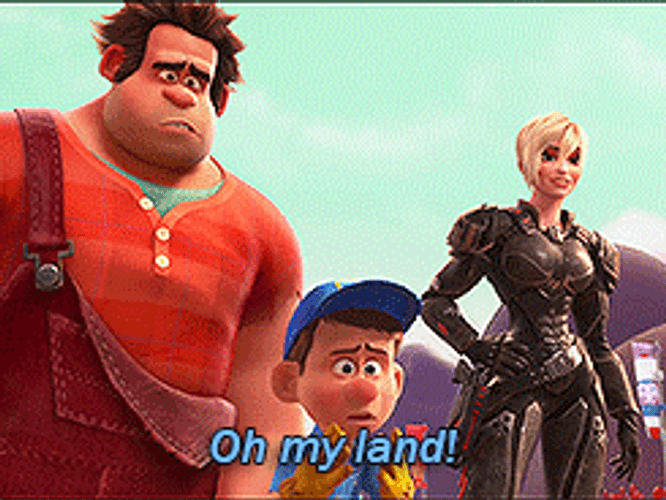 Fix It Felix Oh My Land GIF