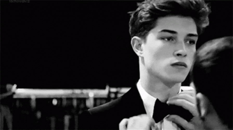 Fixing Bow Tie Of Francisco Lachowski GIF
