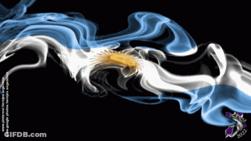 Flag Of Argentina 2012 GIF