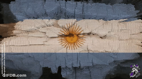 Flag Of Argentina 2022 GIF