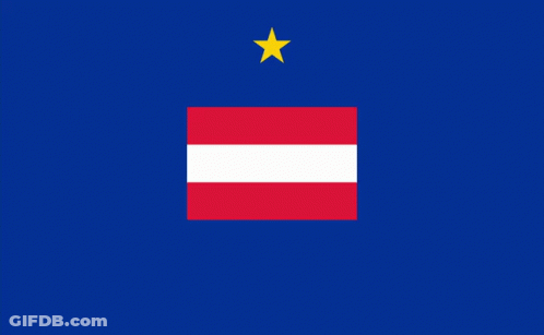 Flag Of Belgium Surrounded By European Stars GIF