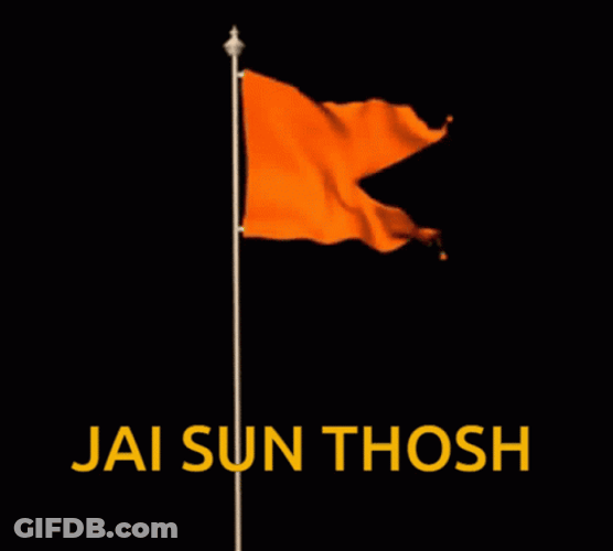 Flag Of Saffron GIF