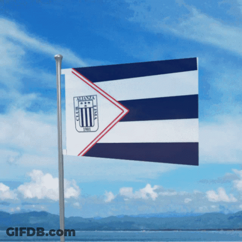 Flag Saying Club Alianza Lima GIF
