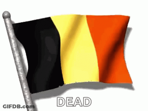 Flag Waving Dead GIF