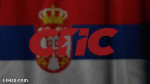Flag With Crown GIF