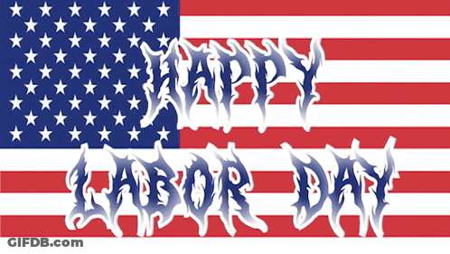 Flag With Man And Woman Saying Stand For The Flag GIF