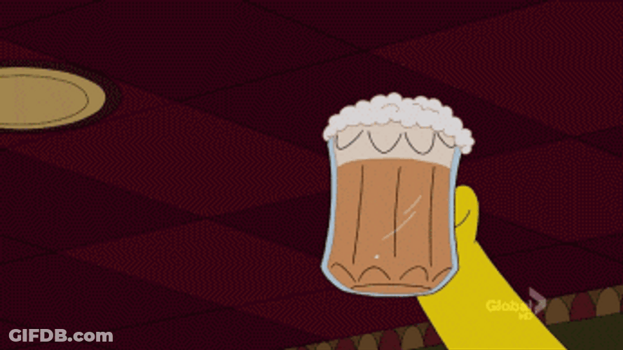 Flame On Beer Cheers GIF