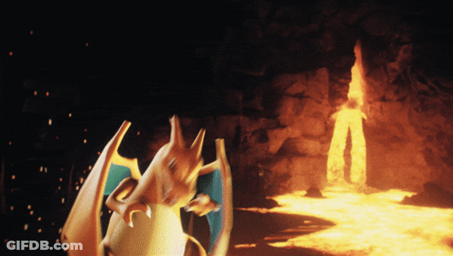 Flame On Dragon GIF