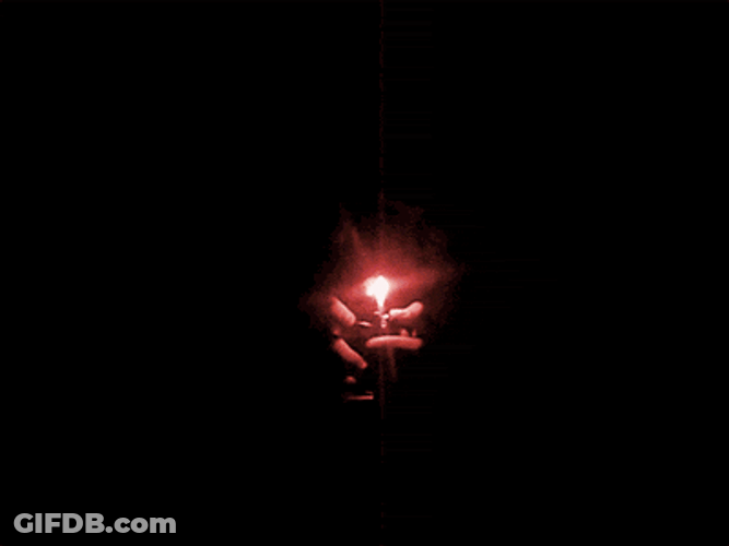 Flame On Heart Form GIF