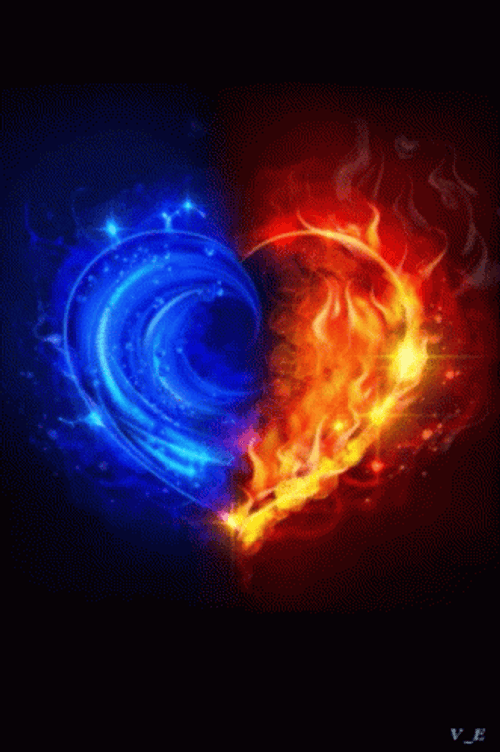 Flame Twin Love GIF