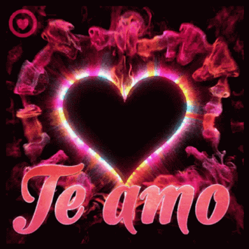 Flaming Corazon Te Amo GIF