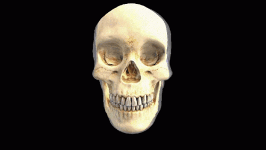 Flaming Skull Spooky Tuesday Good Morning GIF