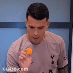Flaming Souls Singing Icon Man Striped Shirt GIF
