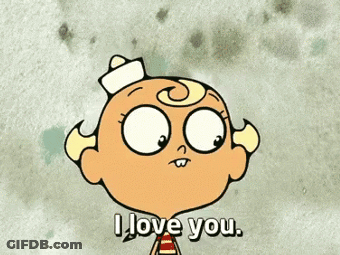Flapjack Confessing I Love You Cartoon Love GIF