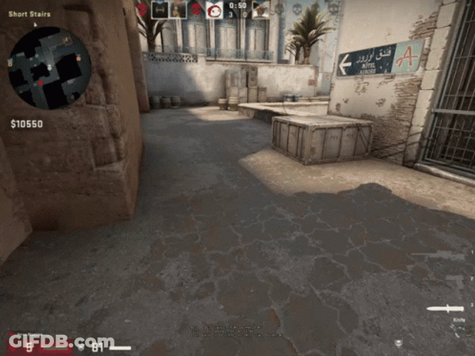 Flashbang During Counter Strike Game GIF