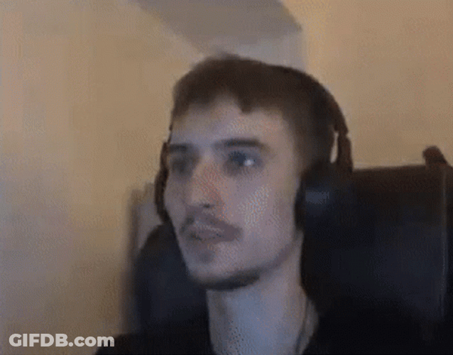 Flashbang While Guy Plays Video Game GIF