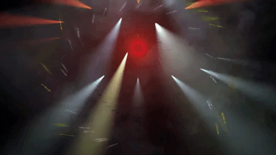 Flashing Colored Lights Dance GIF