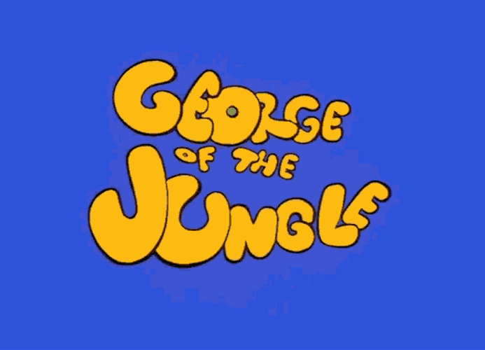 Flashing George Of The Jungle GIF