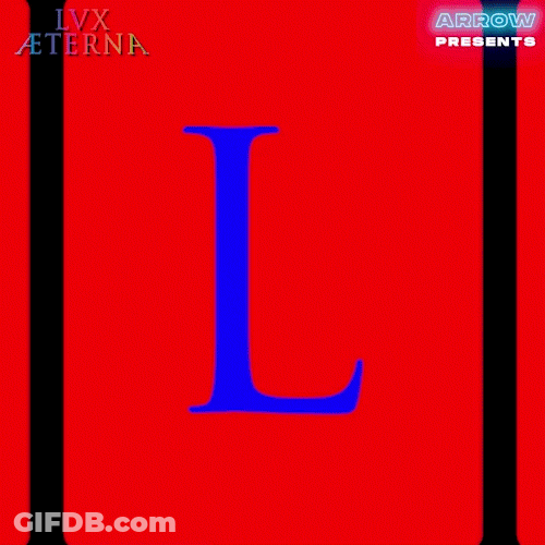 Flashing Letter Lights GIF