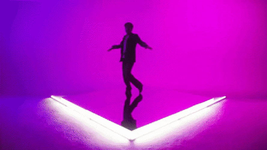 Flashing Lights Dance Stage GIF