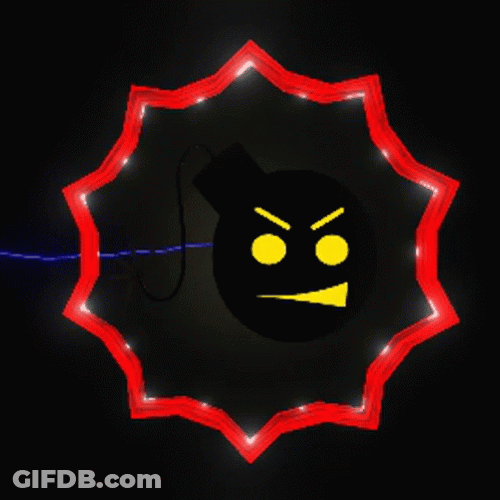 Flashing Lights Serious Bomb GIF